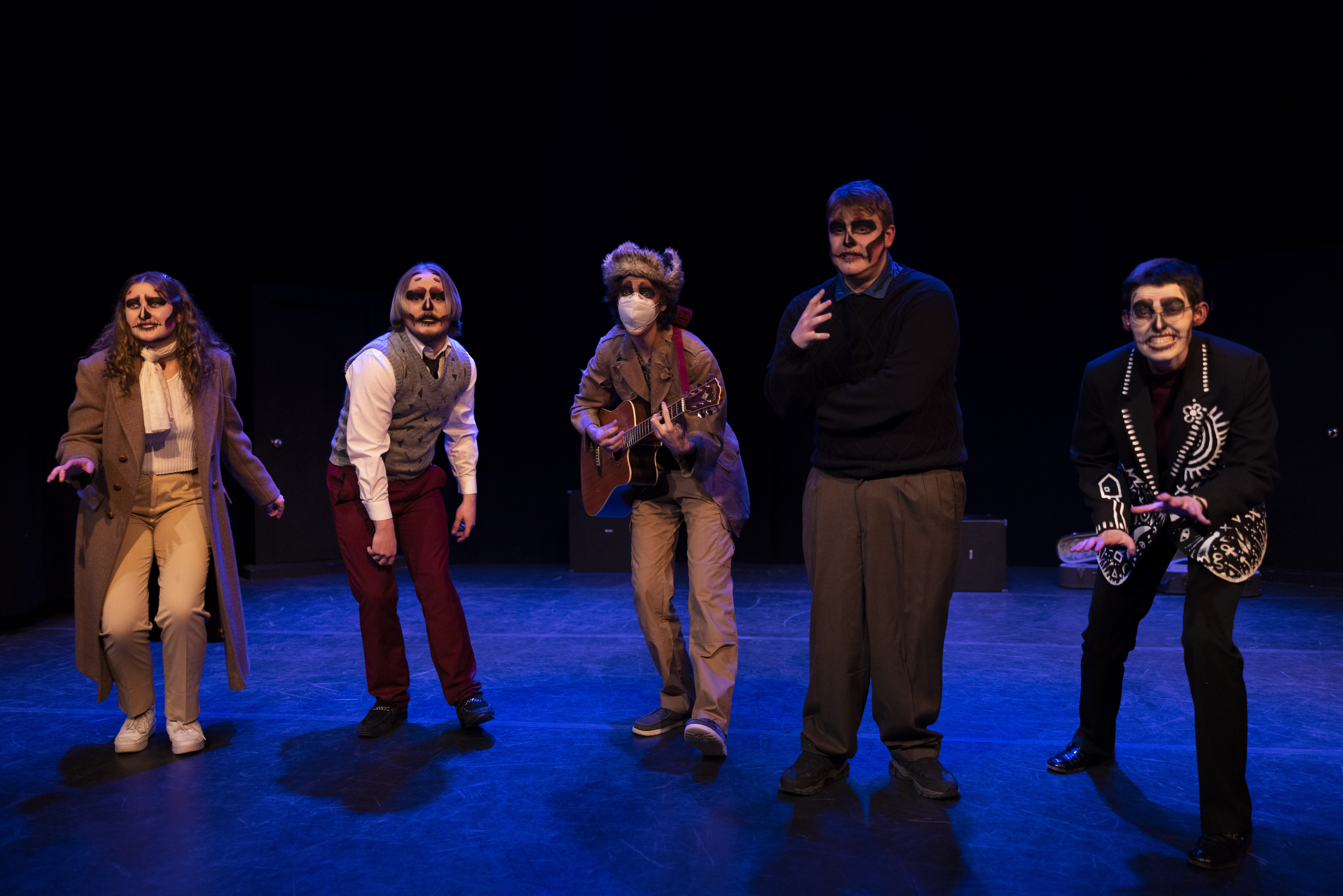 Bone Deep; and, or the skeleton play