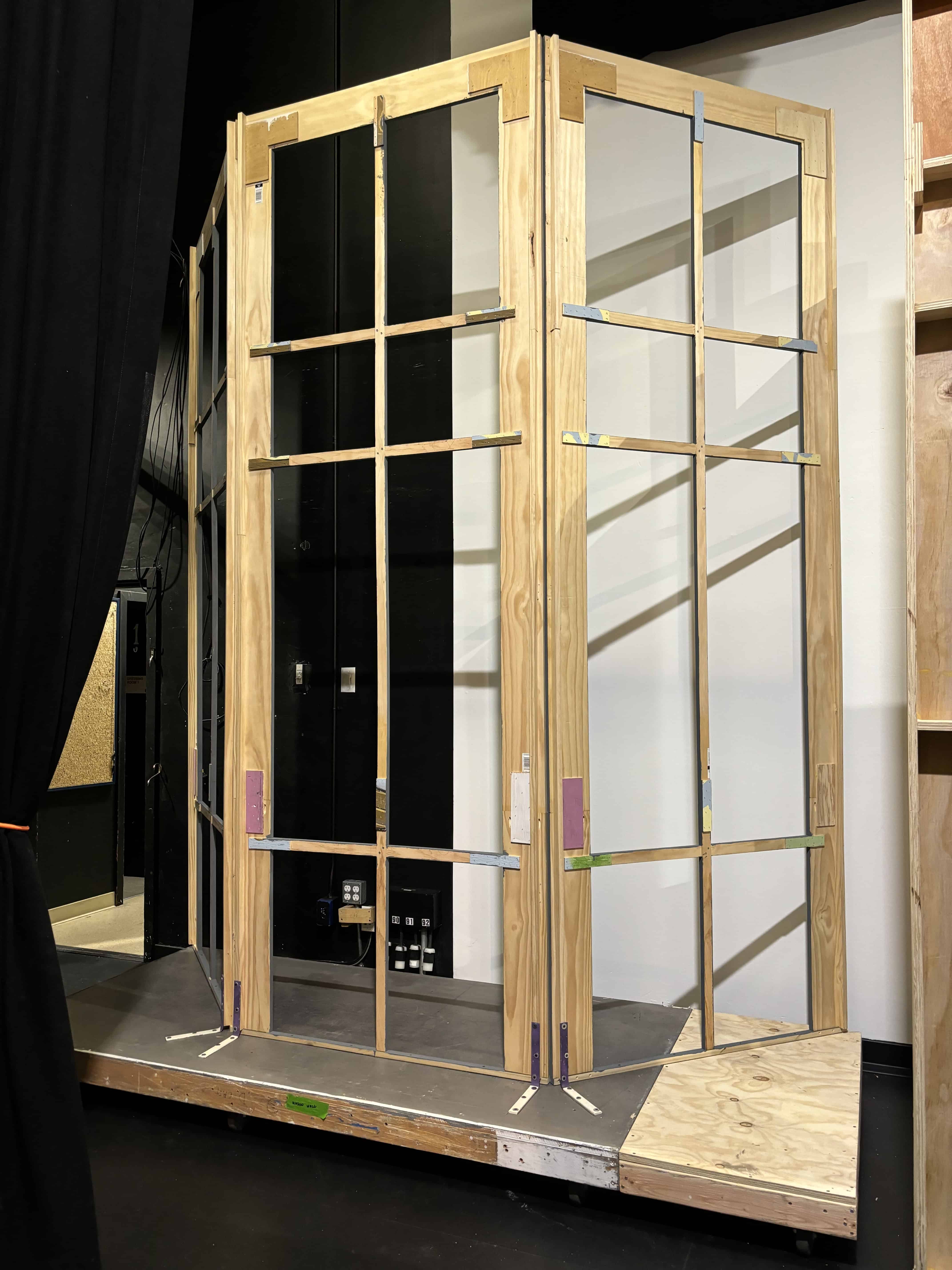 bed with plywood on top